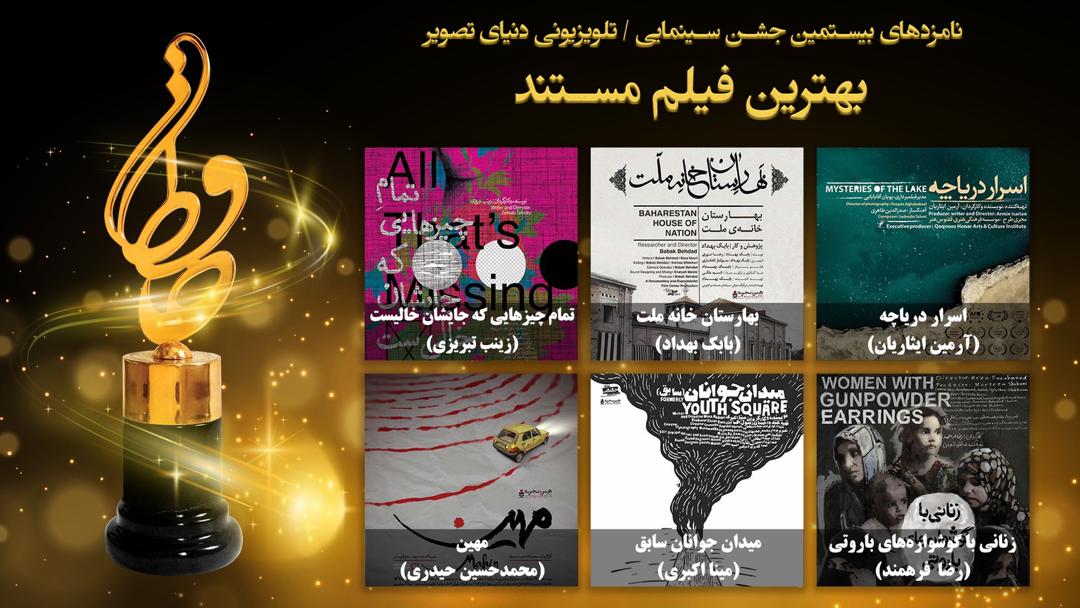 اعلام نامزدهای بخش مستند بیستمین جشن حافظ