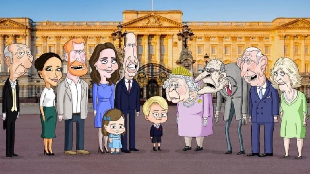 خاندان سلطنتی بریتانیا انیمیشن می‌شود!