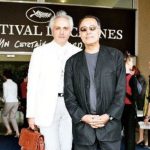 یادبود عباس کیارستمی و علی معلم در چتر سینمای ایران